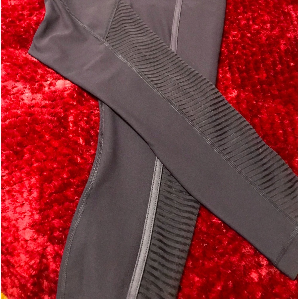 Grape colored workout pants
